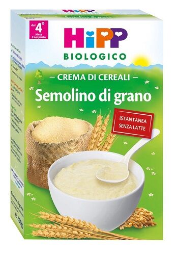 Hipp Italia Srl Hipp Bio Crema Semolino Di Grano 200 G