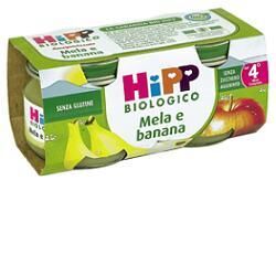 Hipp Gmbh & Co. Vertrieb Kg Hipp Bio Omogeneizzato Mela Banana 100% 2x80 G