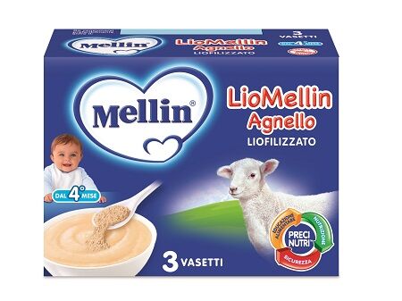 Mellin Liomellin Agnello Liofilizzato 10 G 3 Pezzi