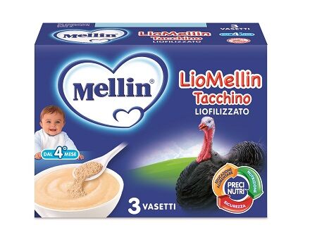 Mellin Spa Liomellin Tacchino Liofilizzato 10 G 3 Pezzi