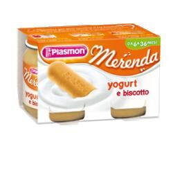 Plasmon (Heinz Italia Spa) Plasmon Omogeneizzato Yogurt Biscotto 120 G X 2 Pezzi