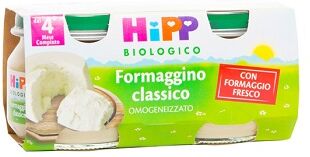 Hipp Italia Srl Hipp Bio Omogeneizzato Formaggino Classico 2x80 G