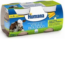 Humana Italia Spa Humana Omogeneizzato Vitello Bio 2 Vasetti 80 G