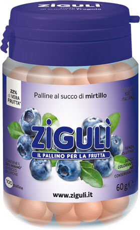 Falqui Prodotti Farmac. Srl Ziguli Mirtillo 100 Palline 60 G