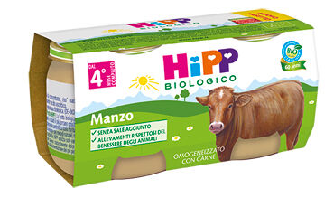 Hipp Italia Srl Hipp Bio Hipp Bio Omogeneizzato Manzo 2x80 G