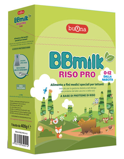 Buona Bbmilk Riso Pro 0-12 400 g
