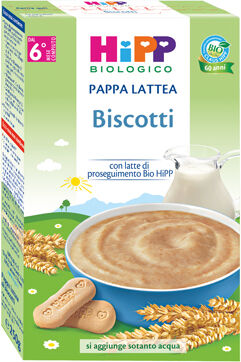 Hipp Biologico Pappa Lattea Biscotti 250 G