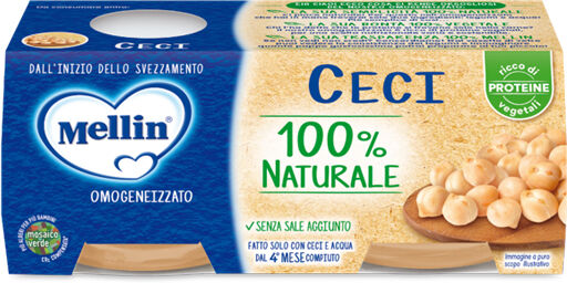 Mellin Omogenizzato Ceci 2X80 G