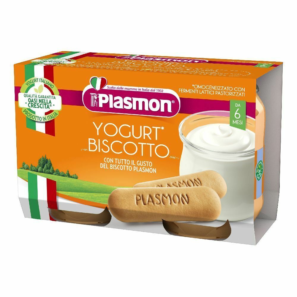 Plasmon Merenda Yogurt e Biscotto 2 X 120 g