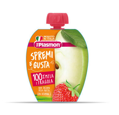 Plasmon Spremi E Gusta Mela/Fragola 100 ml