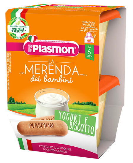 Plasmon La Merenda Bambini Yogurt Bisc As
