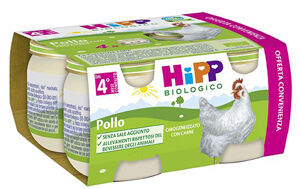 BIO + Hipp Bio Omog Pollo 4X80 G