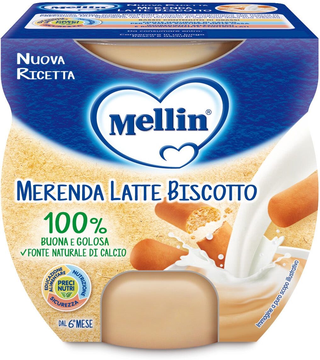 Mellin Merenda Latte Biscotto