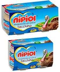 Nipiol Omogeneizzato Tacchino 80 g 2 Pezzi