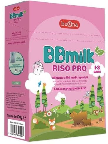 BUONA Bbmilk Riso Pro 1-3 Anni 400 g