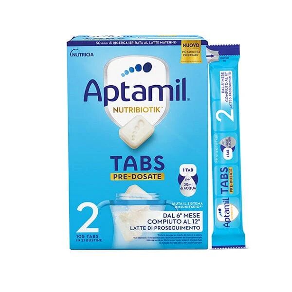 APTAMIL Tabs 2 Latte Di Proseguimento 105 Tabs Pre-dosate In 21 Bustine