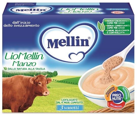 Mellin Lio Manzo 3 Vasetti 10 g