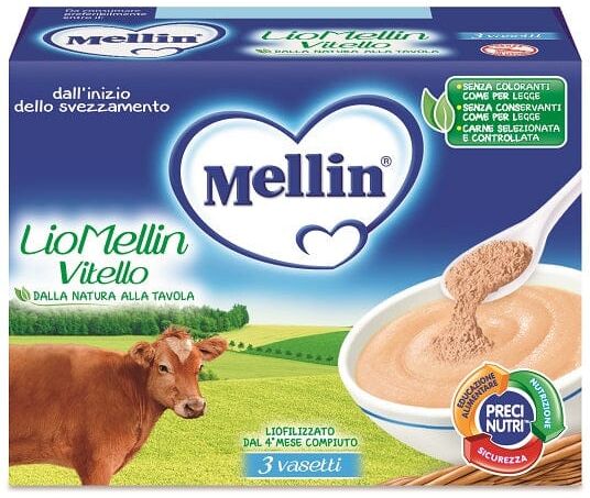 Mellin Lio Vitello 3 Vasetti 10 g