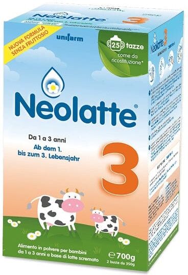 NEOLATTE 3 Alimento In Polvere Da 1 a 3 Anni 2 Bustine Da 350 g