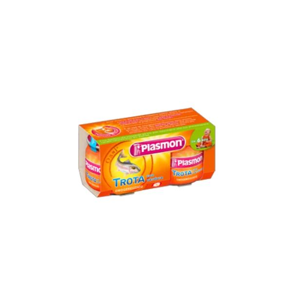 PLASMON Omogeneizzato Trota Verdure 2x80 g