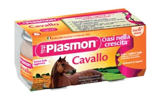 PLASMON Omogeneizzato Cavallo 2x80 g