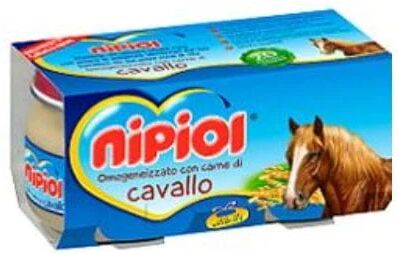 NIPIOL Omogeneizzato Cavallo 2 x 80 g