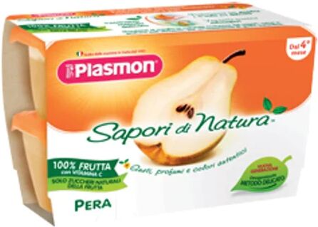 PLASMON Sapori Di Natura Pera 4x100 g