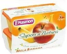 PLASMON Sapori Di Natura Mela Banana 4x100 g