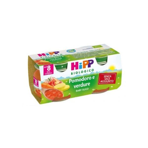 HIPP Sughetto Pomodoro Verrdure 2x80 g