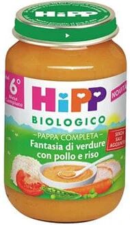 HIPP Pappa Completa Biologica Di Verdure Pollo Riso 190 g