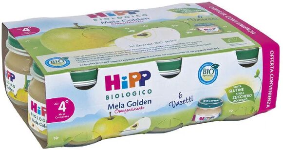 HIPP Omogeneizzato Bio Mela Golden 480 g