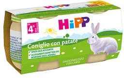 HIPP Bio Omogeneizzato Coniglio Patate 2x80 g