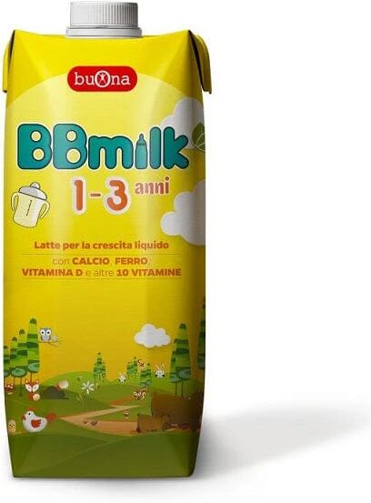 BUONA Bbmilk 1 -3 Anni Latte Liquido 500 Ml