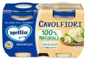 Mellin Omogeneizzati Al Cavolfiore 2x125 g