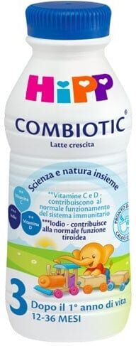 HIPP Latte 3 Combiotic Crescita 12 - 36 Mesi 470 Ml