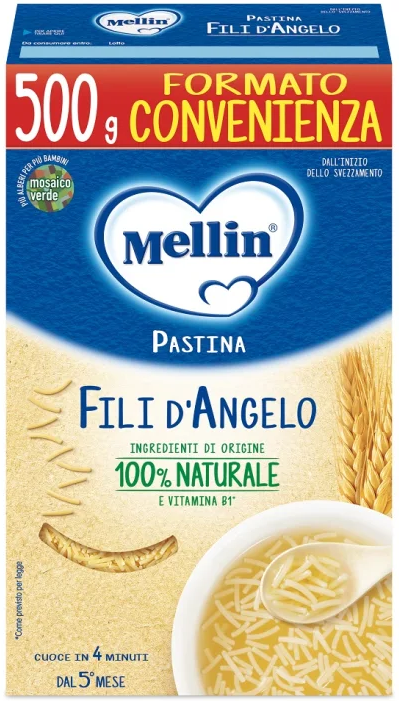 Danone Nutricia Spa Soc.Ben. Mellin Past.Fili Angelo 500g