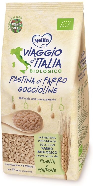 Danone Nutricia Spa Soc.Ben. Viaggio It Pasta Farro Gocciol