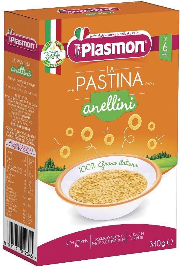 Plasmon (Heinz Italia Spa) Plasmon-Past Anellini 340g