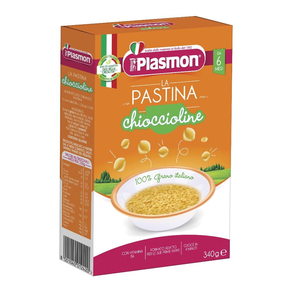 Plasmon (Heinz Italia Spa) Plasmon-Past Chioccioline 340g