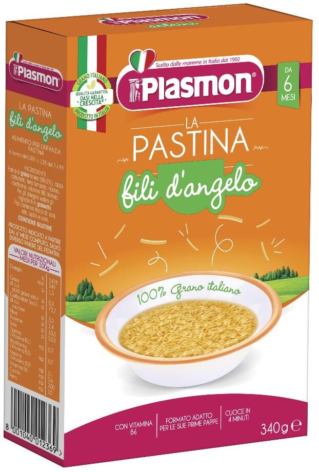 Plasmon (Heinz Italia Spa) Plasmon-Past Fili D&#039;Angelo 340g