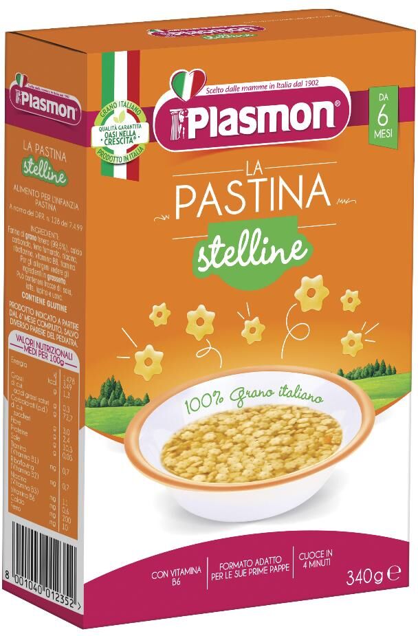 Plasmon (Heinz Italia Spa) Plasmon-Past Stelline 340g