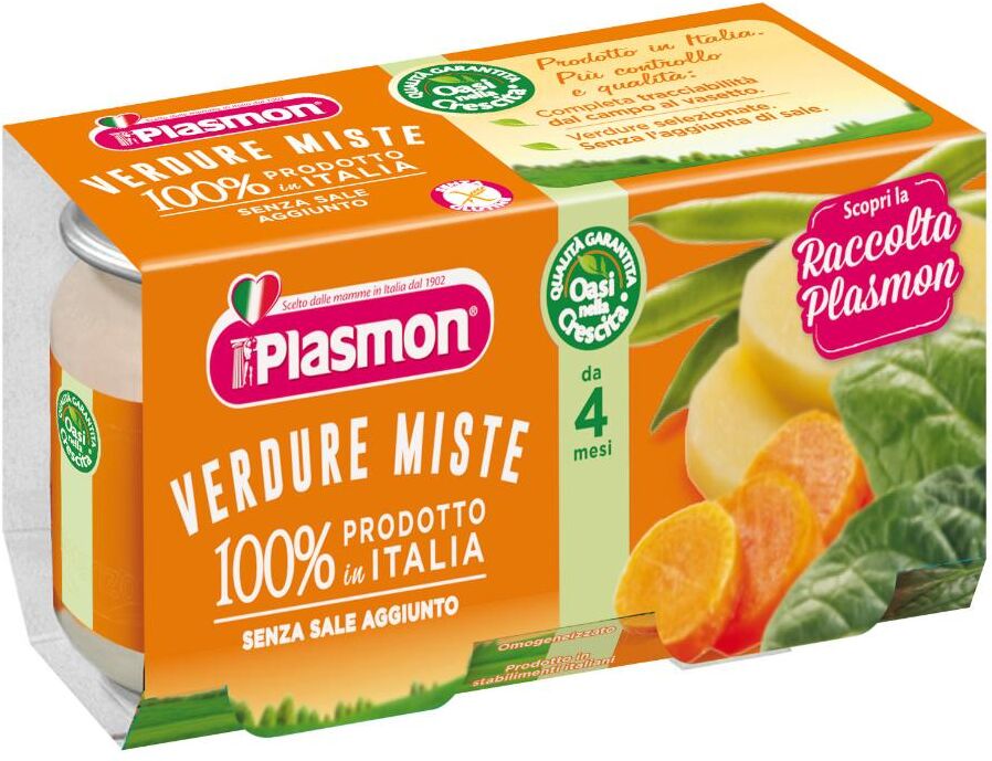 Plasmon (Heinz Italia Spa) Plasmon Omoverd/miste 80x2