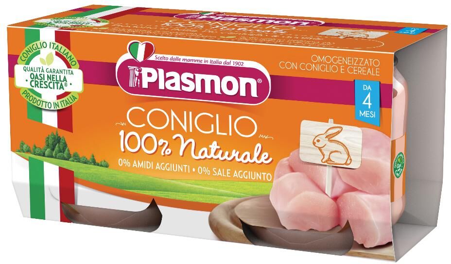 Plasmon (Heinz Italia Spa) Plasmon Omoconiglio  80x2