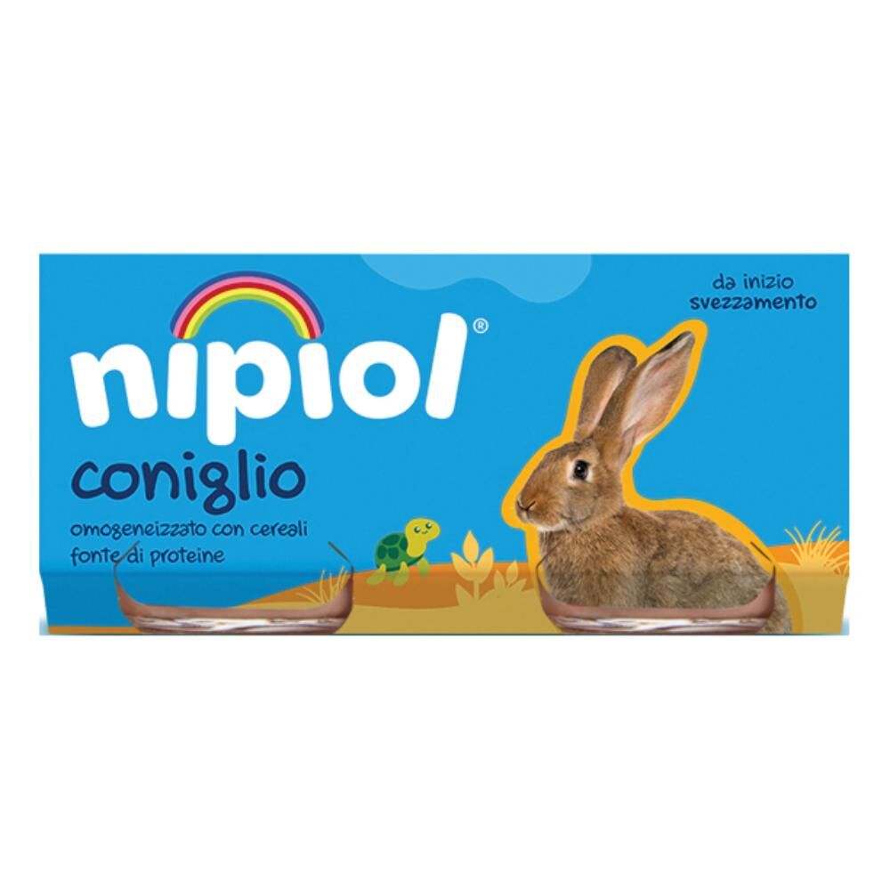 Plasmon Omo Nipiol Coniglio 2x 80g