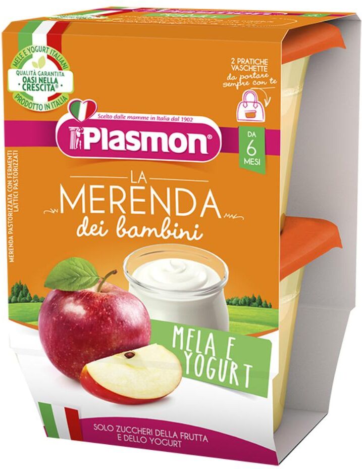 Plasmon (Heinz Italia Spa) Plasmon Omog Yog/mela 120gx2pz