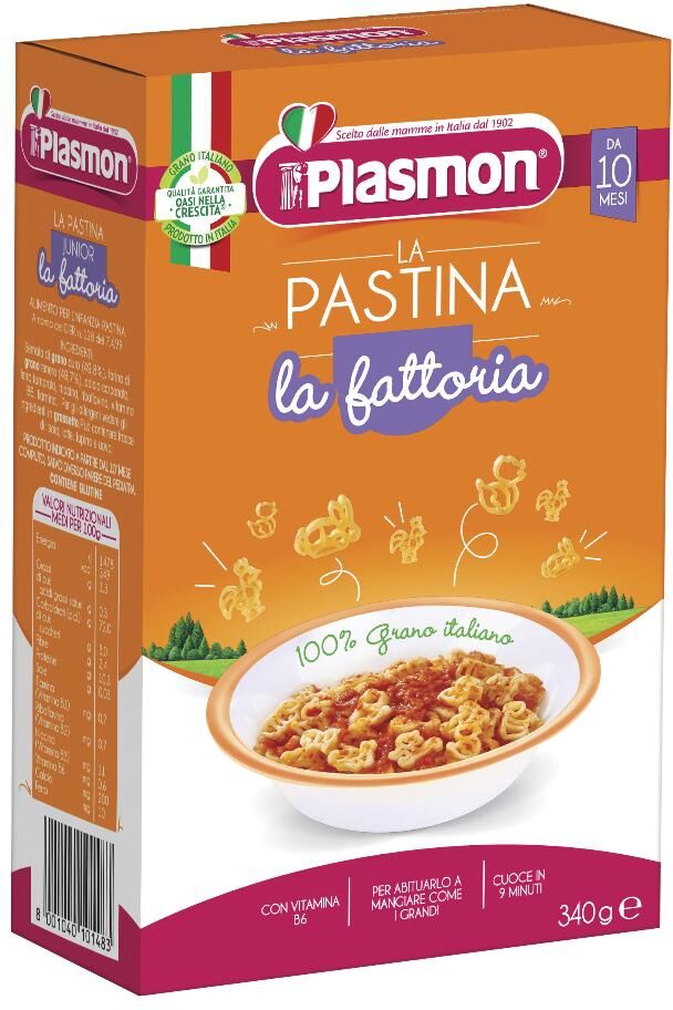 Plasmon (Heinz Italia Spa) Plasmon-Past La Fattoria 340g