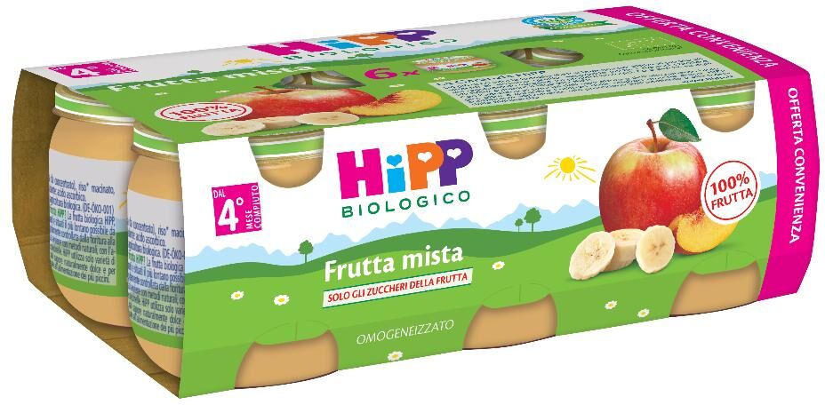 Hipp Italia Srl Hipp Omo Frutta Mista 6x80