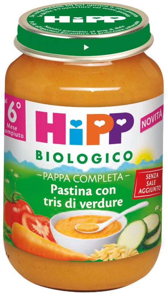 Hipp Italia Srl Hipp Pastina Tris Verdure 190g