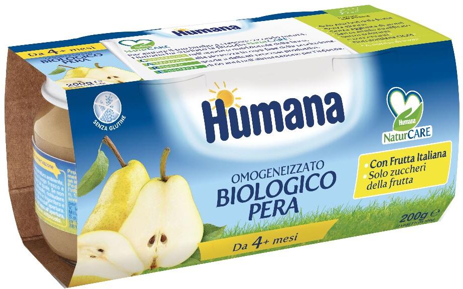 Humana Italia Spa Humana Omog Pera Bio 2x100g