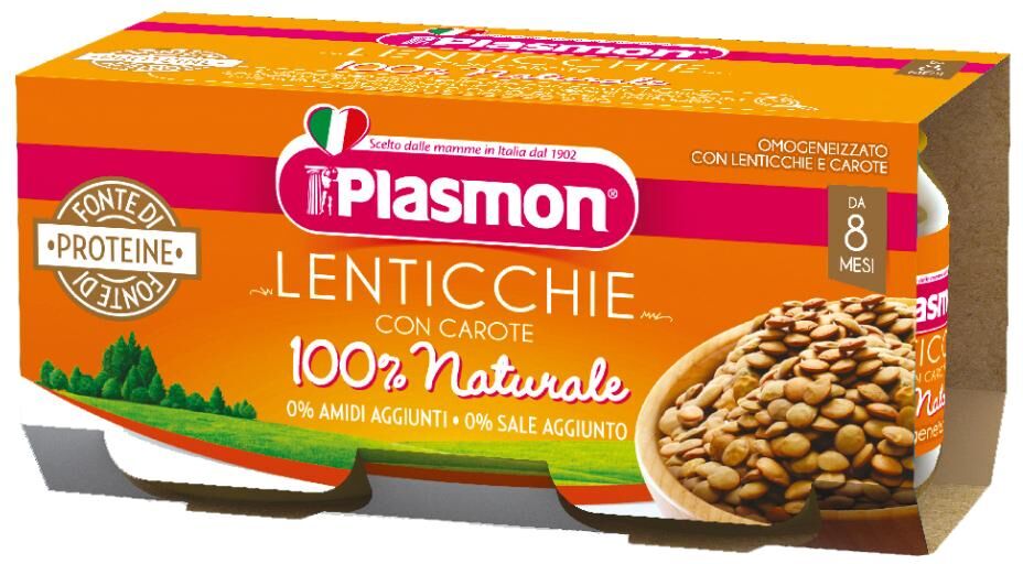 Plasmon (Heinz Italia Spa) Plasmon Omog Lenticchie 2x80g